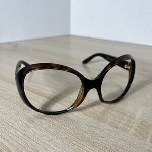 Prada SPR04O 2AU-6S1 Oversized Sunglasses Dark Tortoise Shell 62-18-130